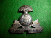 M96 - St John Fusilers Officer's Silver Plated Cap Badge